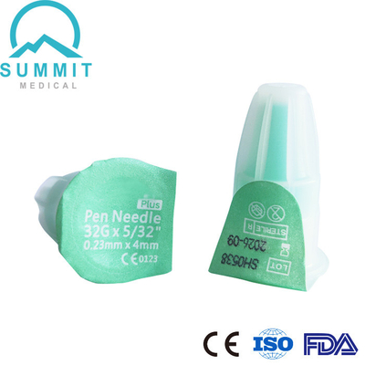 L'insuline micro de Pen Needles Compatible With Most parque 32G 4mm (5/32&quot;)