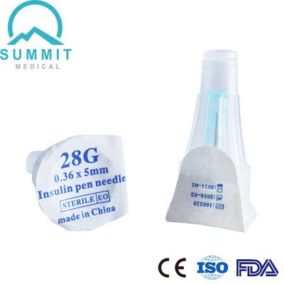 Insuline diabétique Pen Needle For Home Injections 5mm (3/16&quot;) X 28G