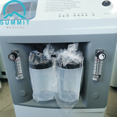 Machine médicale de concentrateur de l'oxygène de double écoulement de catégorie d'hôpital 10 litres