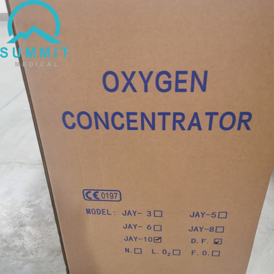 Machine médicale de concentrateur de l'oxygène de double écoulement de catégorie d'hôpital 10 litres
